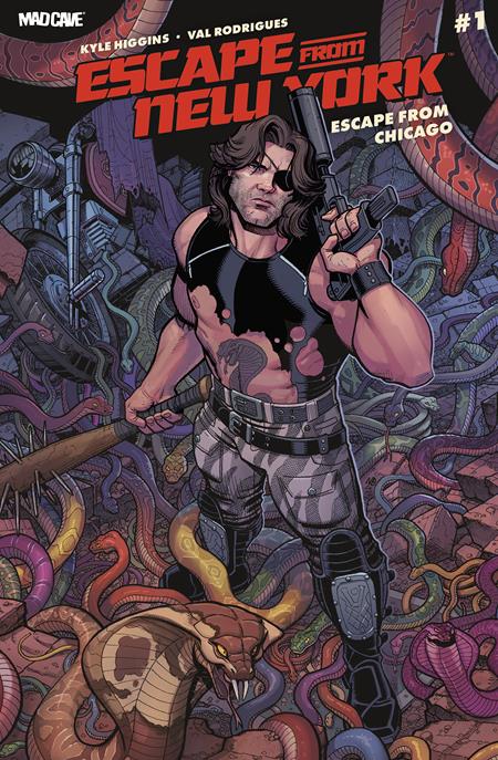 ESCAPE FROM NEW YORK ESCAPE FROM CHICAGO #1 CVR H INC 1:20 NICK BRADSHAW JIM CHARALAMPIDIS CARD STOCK VAR - PREORDER (FOC 31/8/26) DUE IN STORE 23/9/26