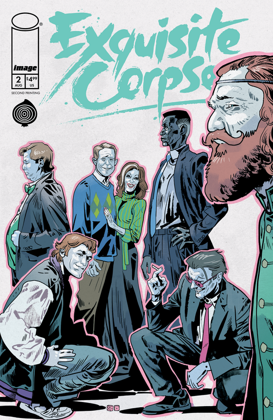 Exquisite Corpses #2 2nd Printing Michael Walsh Variant