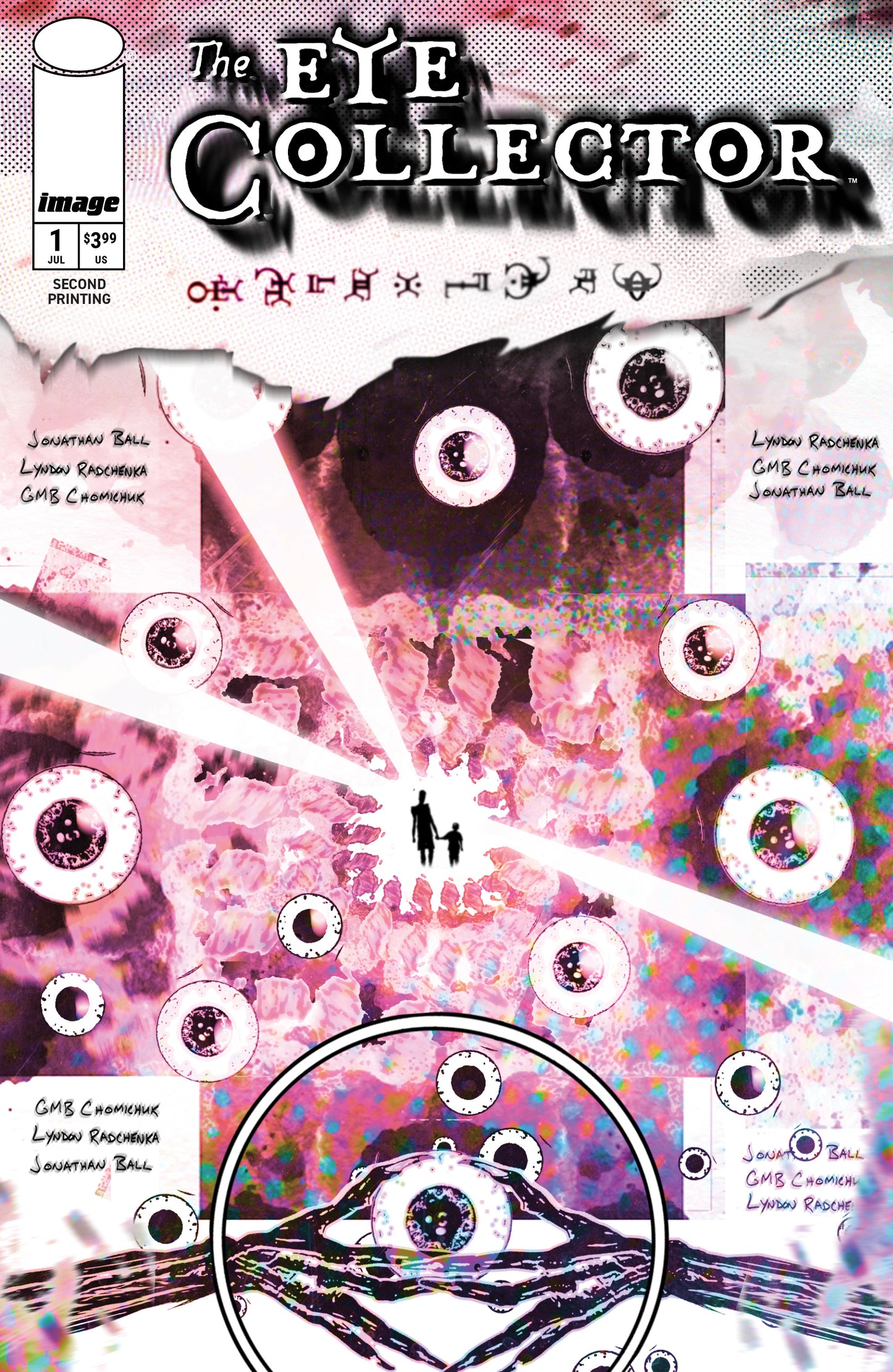 EYE COLLECTOR #1 2ND PTG GMB CHOMICHUCK VAR - PREORDER (FOC 7/7/26) DUE IN STORE 29/7/26 )
