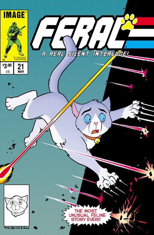Feral #21 Cover D 1:25 Tony Fleecs GI Joe Homage Variant