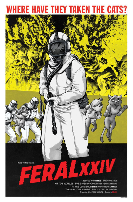 Feral #24 Cover B Tone Rodriguez The Crazies Homage Variant - PREORDER (FOC 1/6/26) DUE IN STORE 24/6/26
