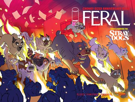 FERAL #25 CVR A TONY FLEECS & TRISH FORSTNER WRAPAROUND - PREORDER (FOC 6/7/26) DUE IN STORE 29/7/26