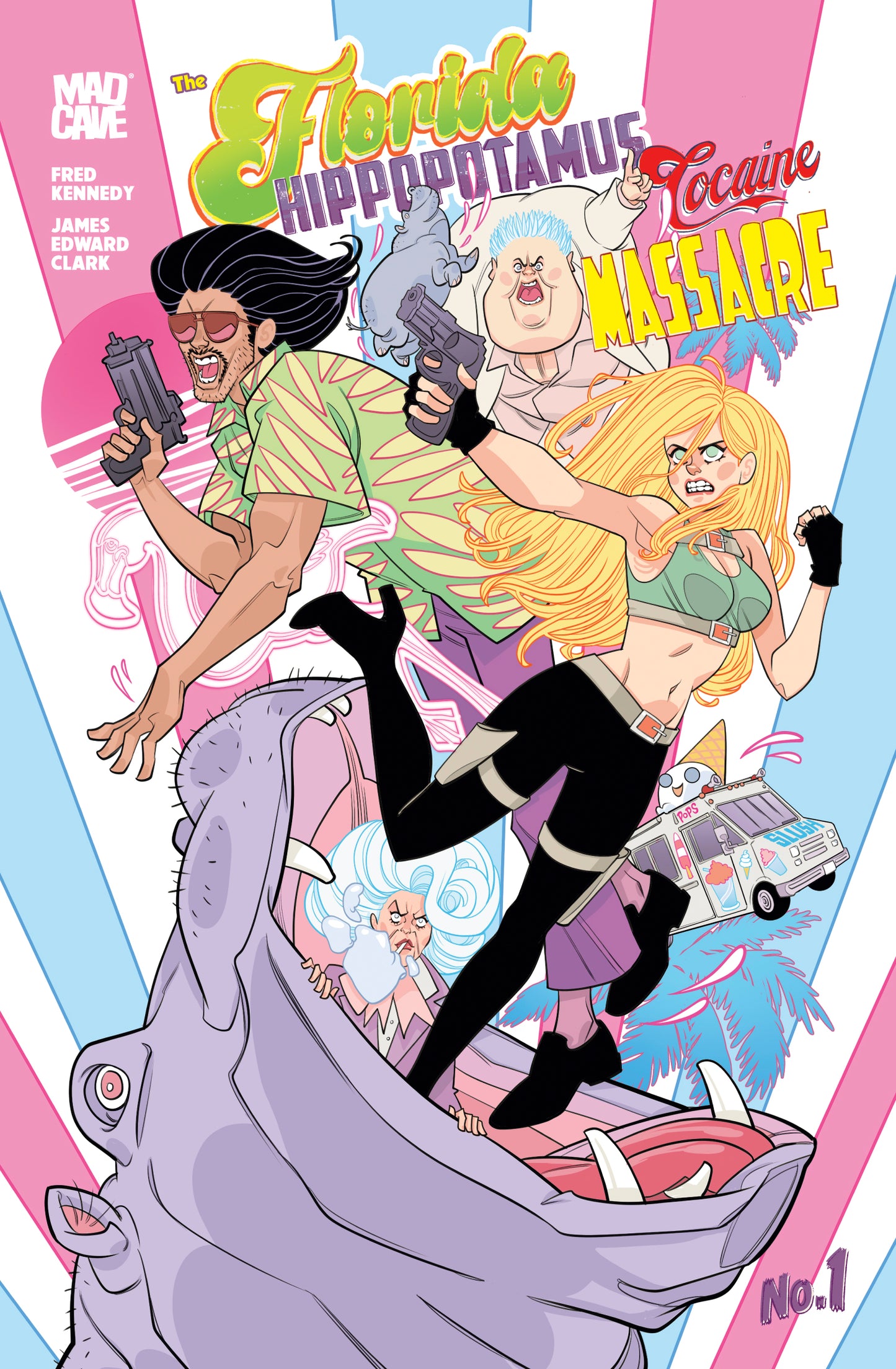 FLORIDA HIPPOPOTAMUS COCAINE MASSACRE #1 (OF 4) Second Printing (MR)