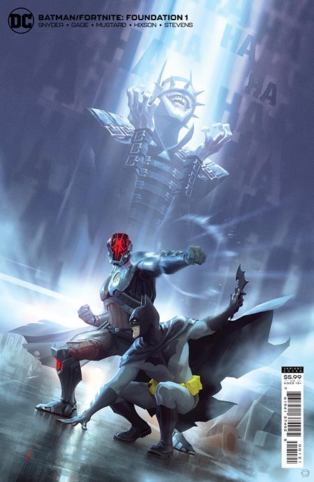 BATMAN FORTNITE FOUNDATION #1 (ONE SHOT) CVR B ALEX GARNER CARD STOCK VAR