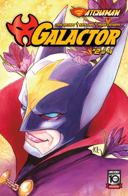 GATCHAMAN GALACTOR #2 (OF 4) CVR A KATH LOBO - PREORDER DUE OUT 21/8/24