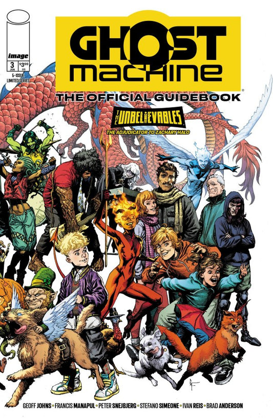 Ghost Machine The Official Guidebook #3 Cover A Gary Frank - PREORDER (FOC 11/5/26) DUE IN STORE 3/6/26