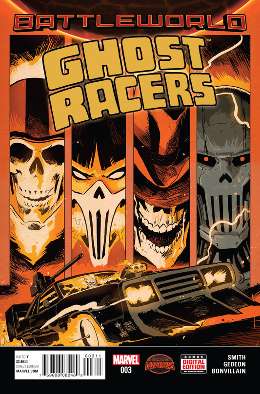 GHOST RACERS #3 (OF 4) SECRET WARS BATTLEWORLD