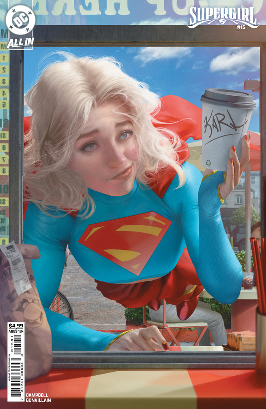 SUPERGIRL #15 CVR C RAHZZAH CARD STOCK VAR (THE REIGN OF THE SUPERBOYS) - PREORDER - (FOC 15/6/26) DUE IN STORE 8/7/26