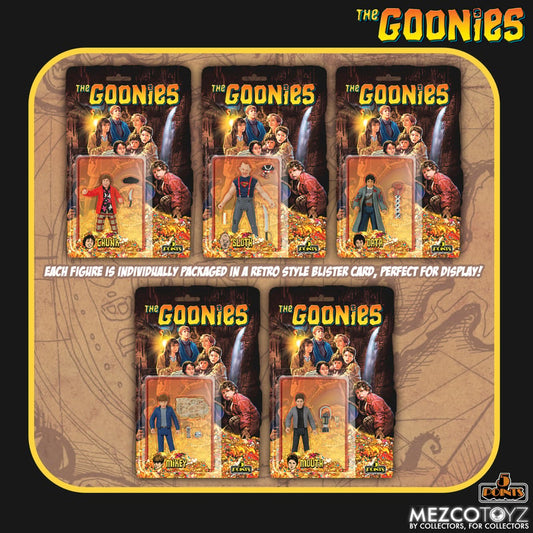 The Goonies Set Mezco Toyz 5 Points