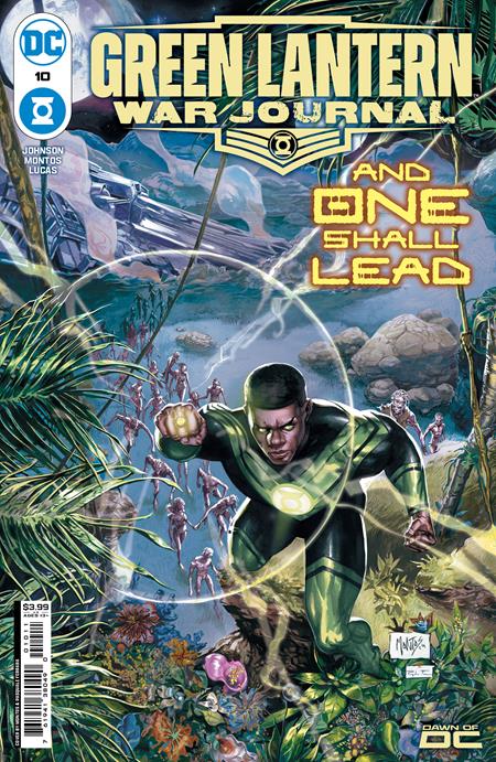 GREEN LANTERN WAR JOURNAL #10 CVR A MONTOS