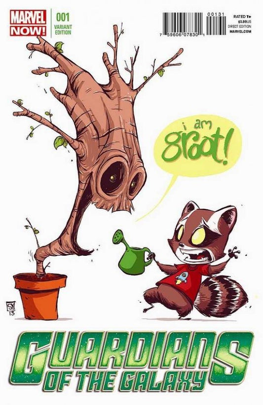 GUARDIANS OF THE GALAXY #1 (2013) SKOTTIE YOUNG VAR - NM/NM+