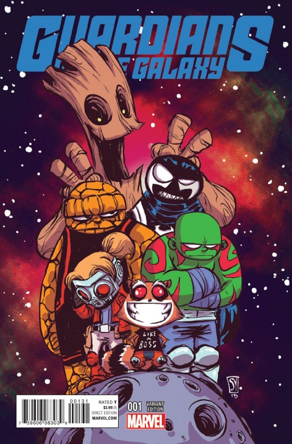 GUARDIANS OF THE GALAXY #1 (2013) SKOTTIE YOUNG VAR - NM+