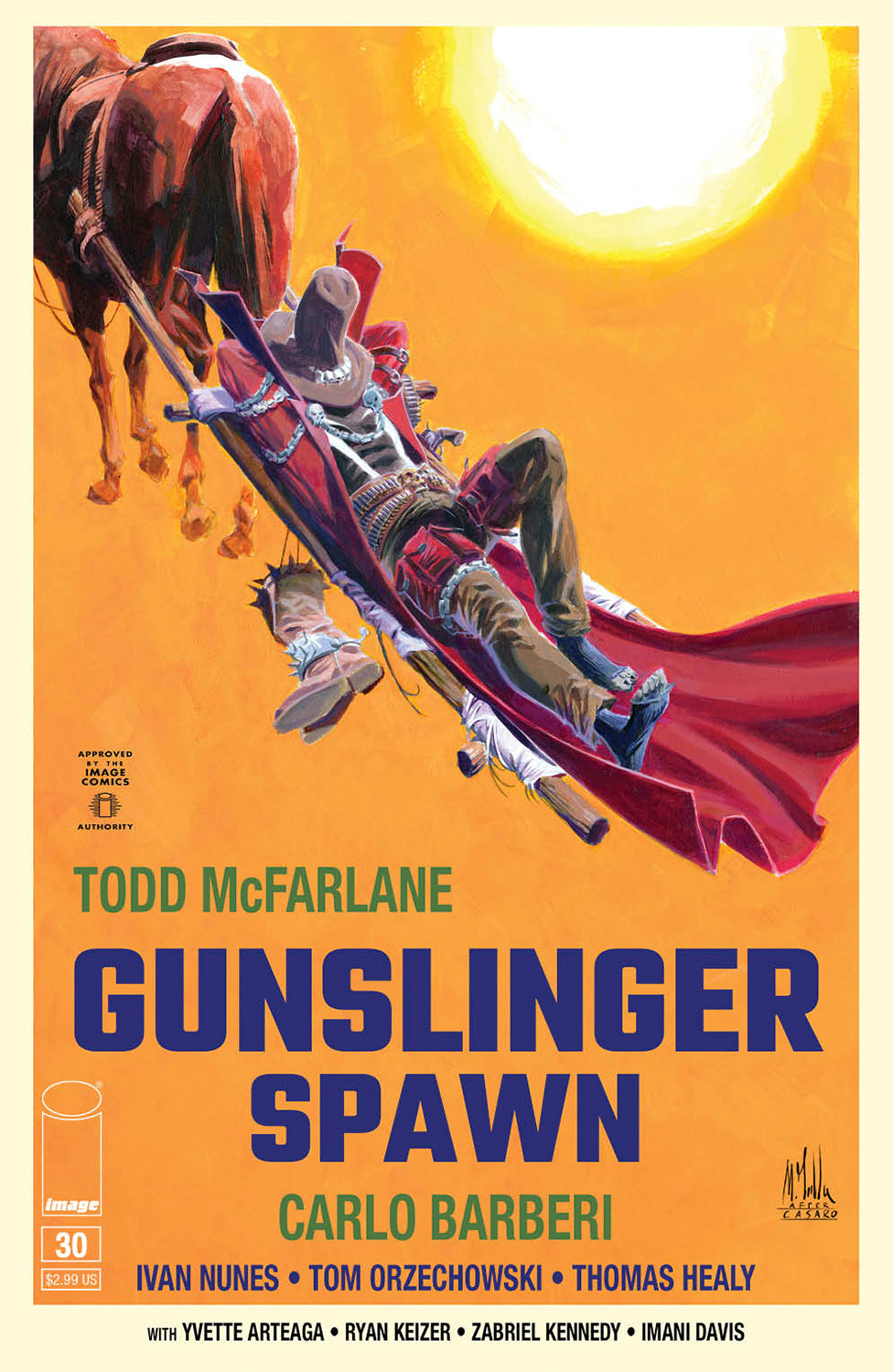 GUNSLINGER SPAWN #30 CVR A MARCO FAILLA - PREORDER 6/3/24