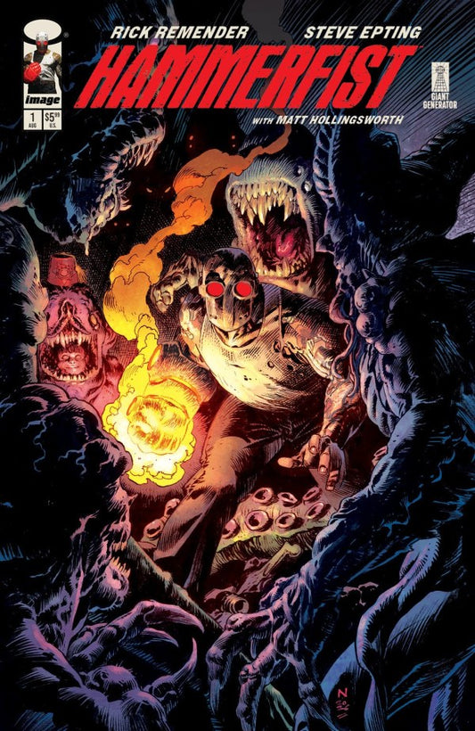 HAMMERFIST #1 CVR C NIC KLEIN VAR (MR) - PREORDER (FOC 3/8/26) DUE IN STORE 26/8/26