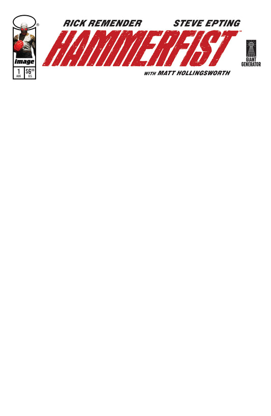 HAMMERFIST #1 CVR D BLANK SKETCH VAR (MR) - PREORDER (FOC 3/8/26) DUE IN STORE 26/8/26