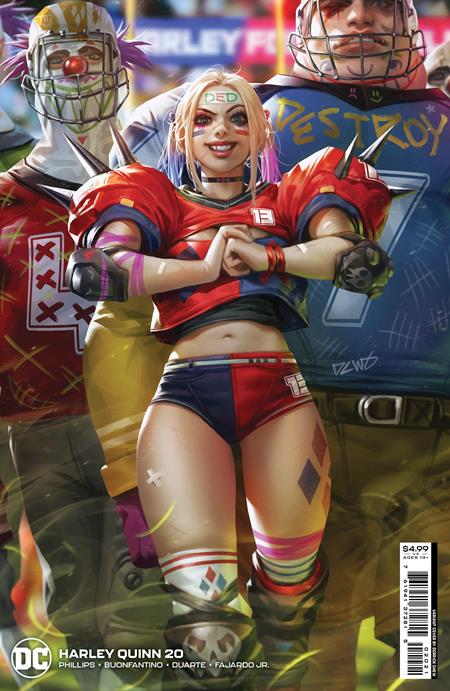 HARLEY QUINN #20 CVR B DERRICK CHEW CARD STOCK VAR