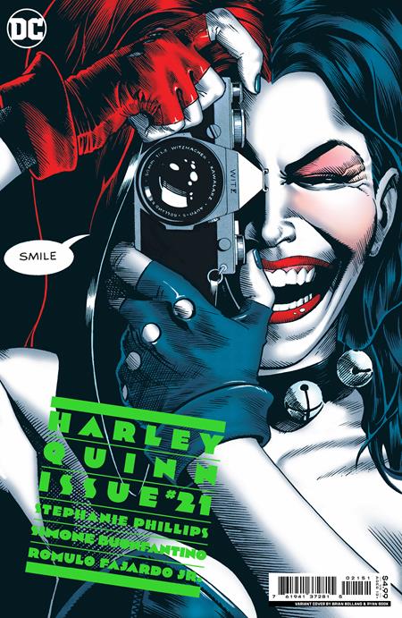 HARLEY QUINN #21 CVR C RYAN SOOK HOMAGE CARD STOCK VAR