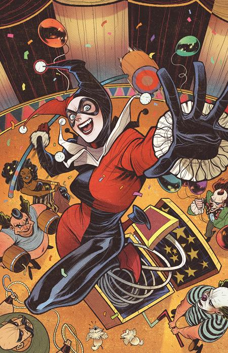 HARLEY QUINN #38 CVR D INC 1:25 ELIZABETH TORQUE CARD STOCK VAR - PREORDER 26/3/24