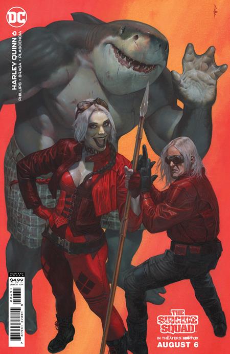 HARLEY QUINN #6 CVR C RICCARDO FEDERICI THE SUICIDE SQUAD MOVIE CARD STOCK VAR