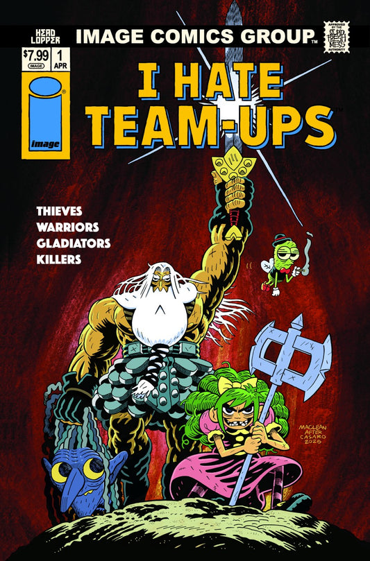 Head Lopper #1 Cover H Andrew MacLean I Hate Fairyland Team-Up Variant - PREORDER (FOC 30/3/26) DUE IN STORE 22/4/26