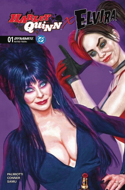Harley Quinn X Elvira #1 Cover H Mark Spears Foil Variant - PRE-ORDER 1/10/25