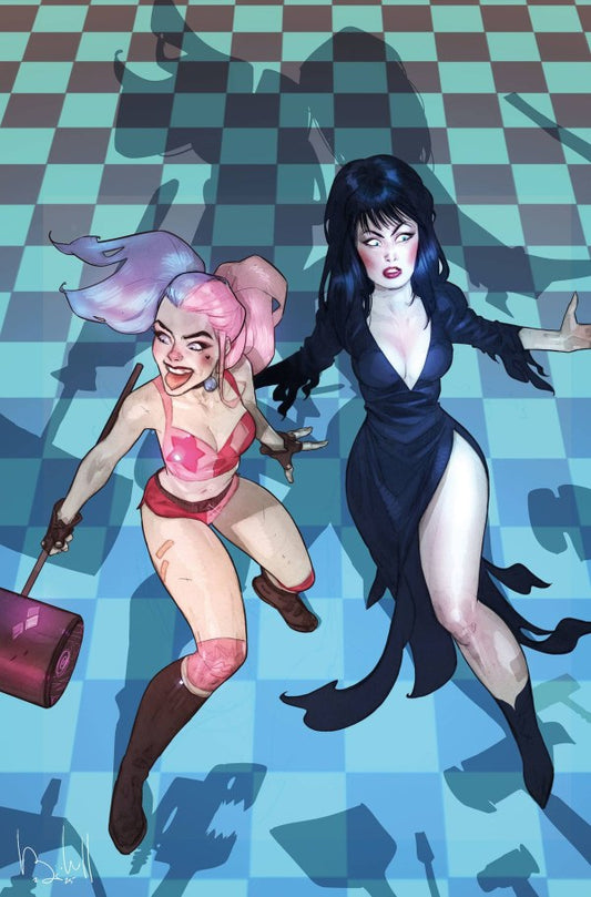 Harley Quinn X Elvira #2 Cover L 1:10 Ben Caldwell Variant - PRE-ORDER TBD