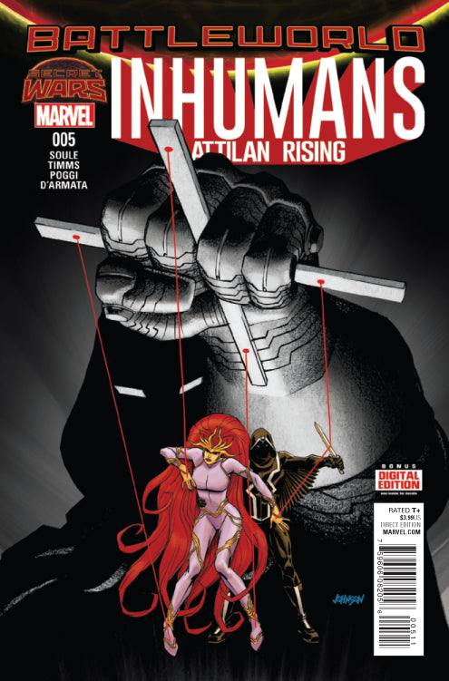 INHUMANS ATTILAN RISING #5 (OF 5) SECRET WARS BATTLEWORLD