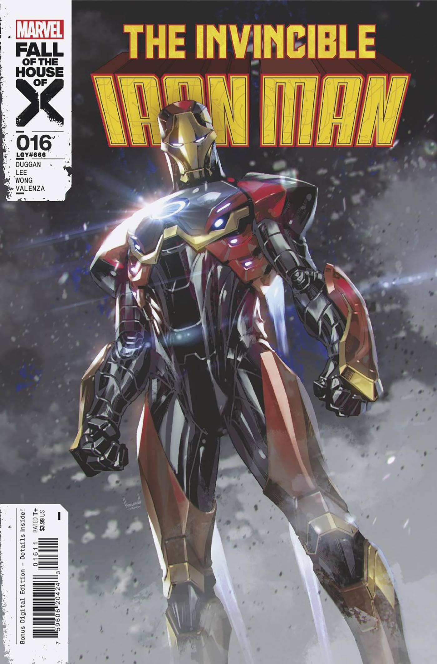 INVINCIBLE IRON MAN #16 - PREORDER 20/3/24