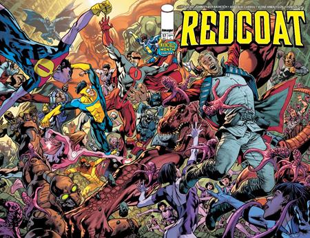 REDCOAT #17 CVR D BRYAN HITCH & BRAD ANDERSON INVINCIBLE TEAM UP WRAPAROUND VAR - DUE 18/3/26