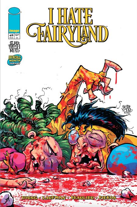 I HATE FAIRYLAND #49 CVR D SKOTTIE YOUNG INVINCIBLE TEAM UP VAR - DUE 25/3/26