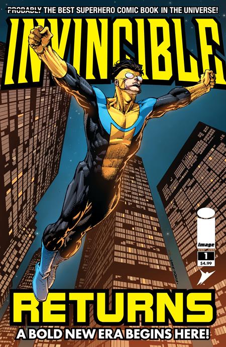 INVINCIBLE RETURNS FACSIMILE EDITION #1 CVR A DAVID FINCH & FCO PLASCENCIA - DUE 3/2/26