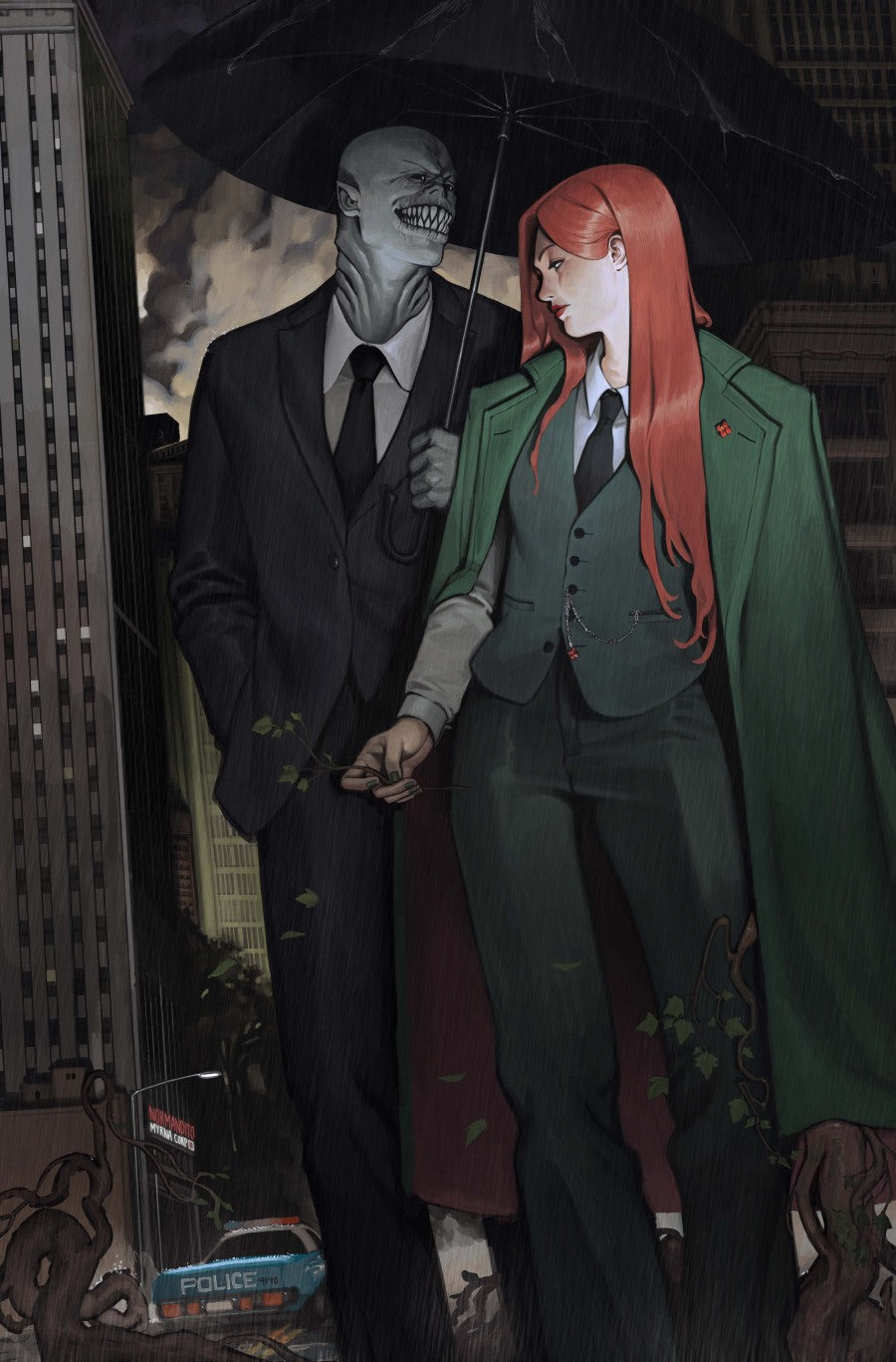 Poison Ivy #45 Cover D Manny Vincent Carbonilla Card Stock Variant