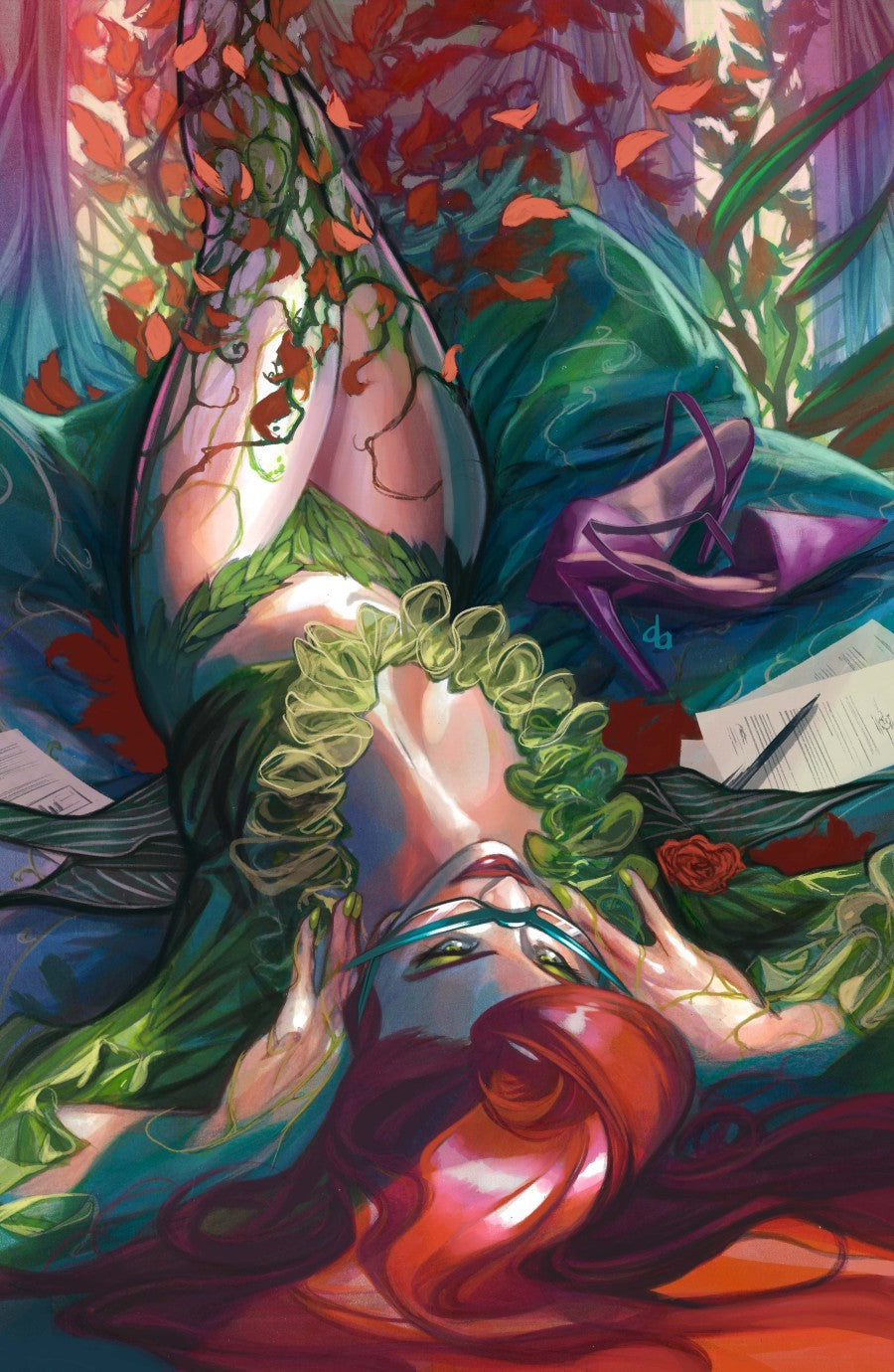 Poison Ivy #45 Cover E Don Aguillo DC Pride Card Stock Variant