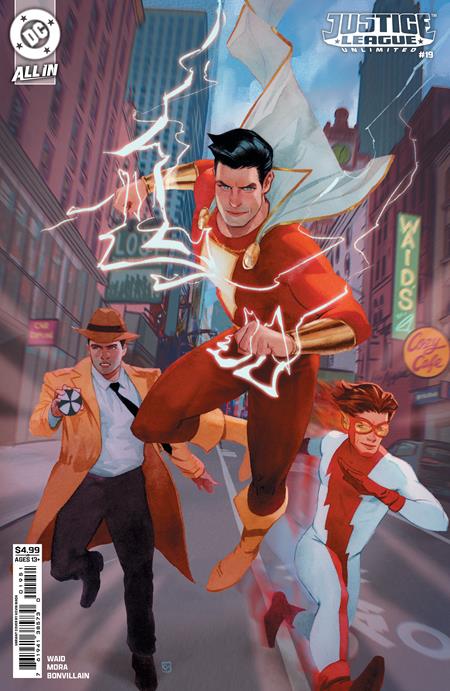 JUSTICE LEAGUE UNLIMITED #19 CVR E KEVIN WADA CARD STOCK VAR