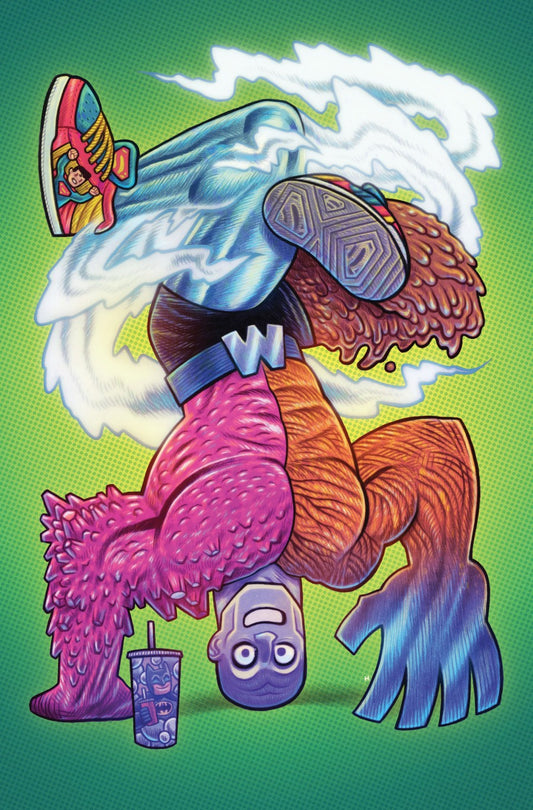 JUSTICE LEAGUE UNLIMITED #16 CVR D DAN HIPP CARD STOCK VAR (DC K.O.) - DUE 25/2/26 - NOT FINAL COVER