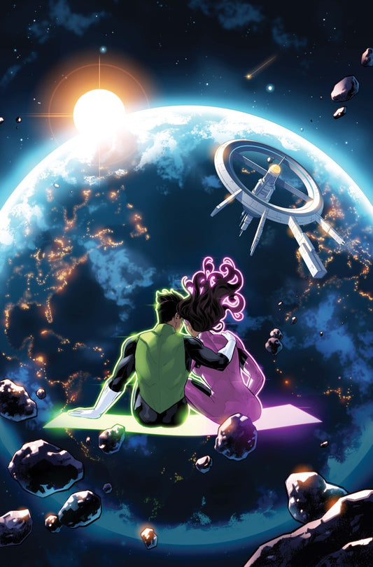 JUSTICE LEAGUE UNLIMITED #17 CVR E STEPHEN BYRNE CARD STOCK VAR - DUE 25/3/26 - NOT FINAL COVER