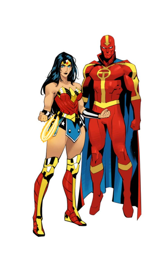 JUSTICE LEAGUE UNLIMITED #17 CVR H DAN MORA CORNER BOX SPOT FOIL VAR - DUE 25/3/26 - NOT FINAL COVER