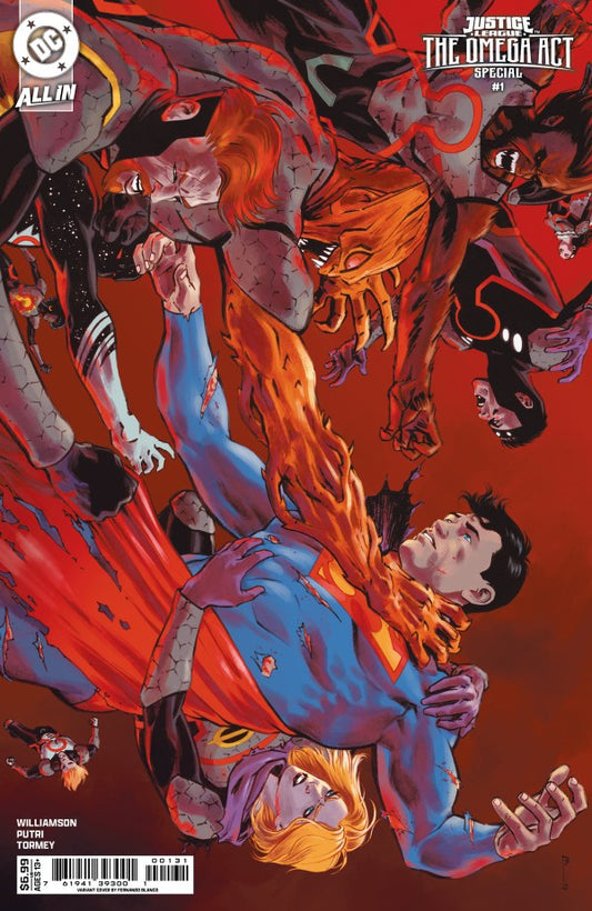 Justice League: The Omega Act Special #1 Cover C Fernando Blanco Variant