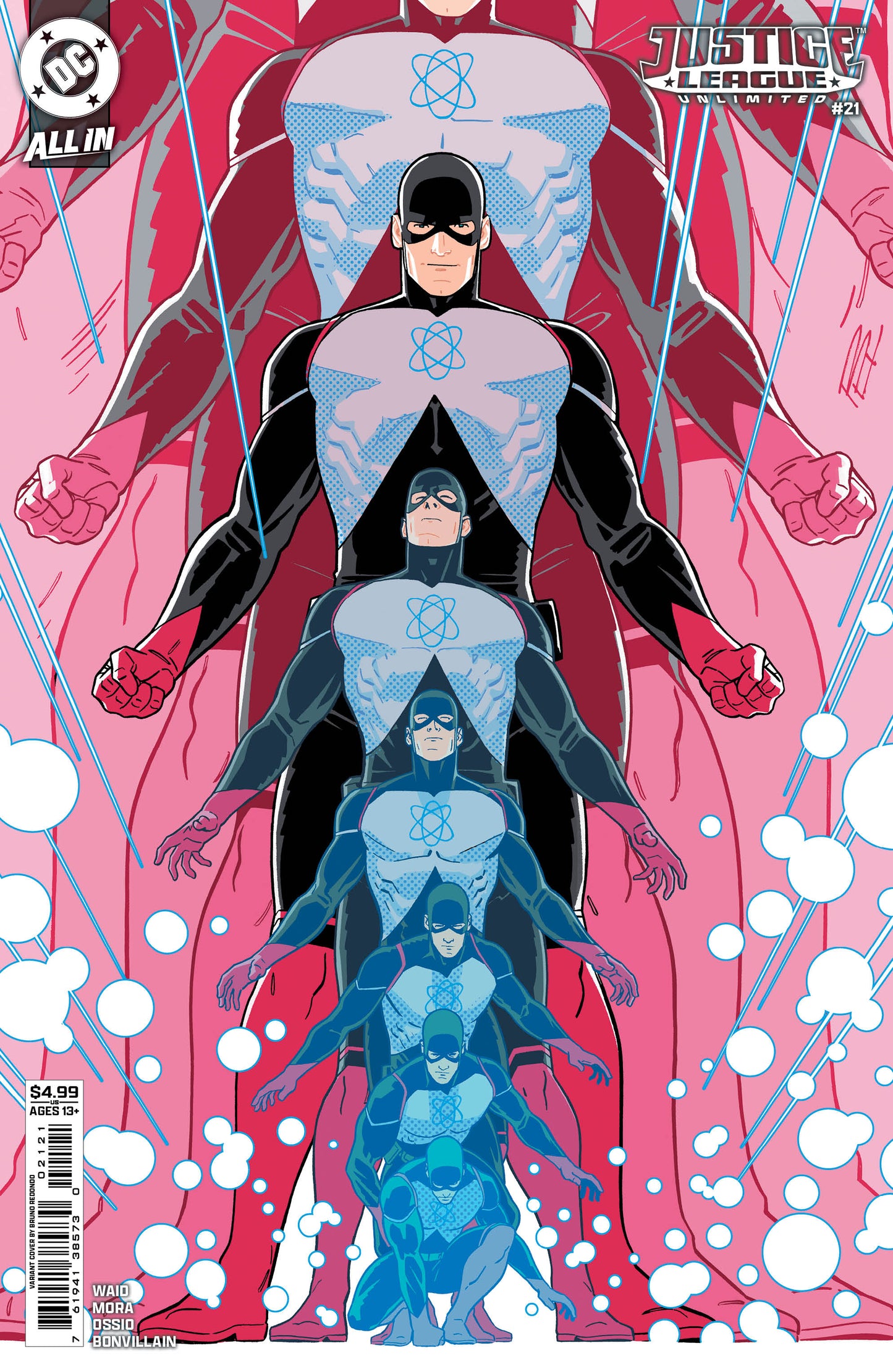 JUSTICE LEAGUE UNLIMITED #21 CVR B BRUNO REDONDO CARD STOCK VAR - PREORDER (FOC 29/6/26) DUE IN STORE 22/7/26