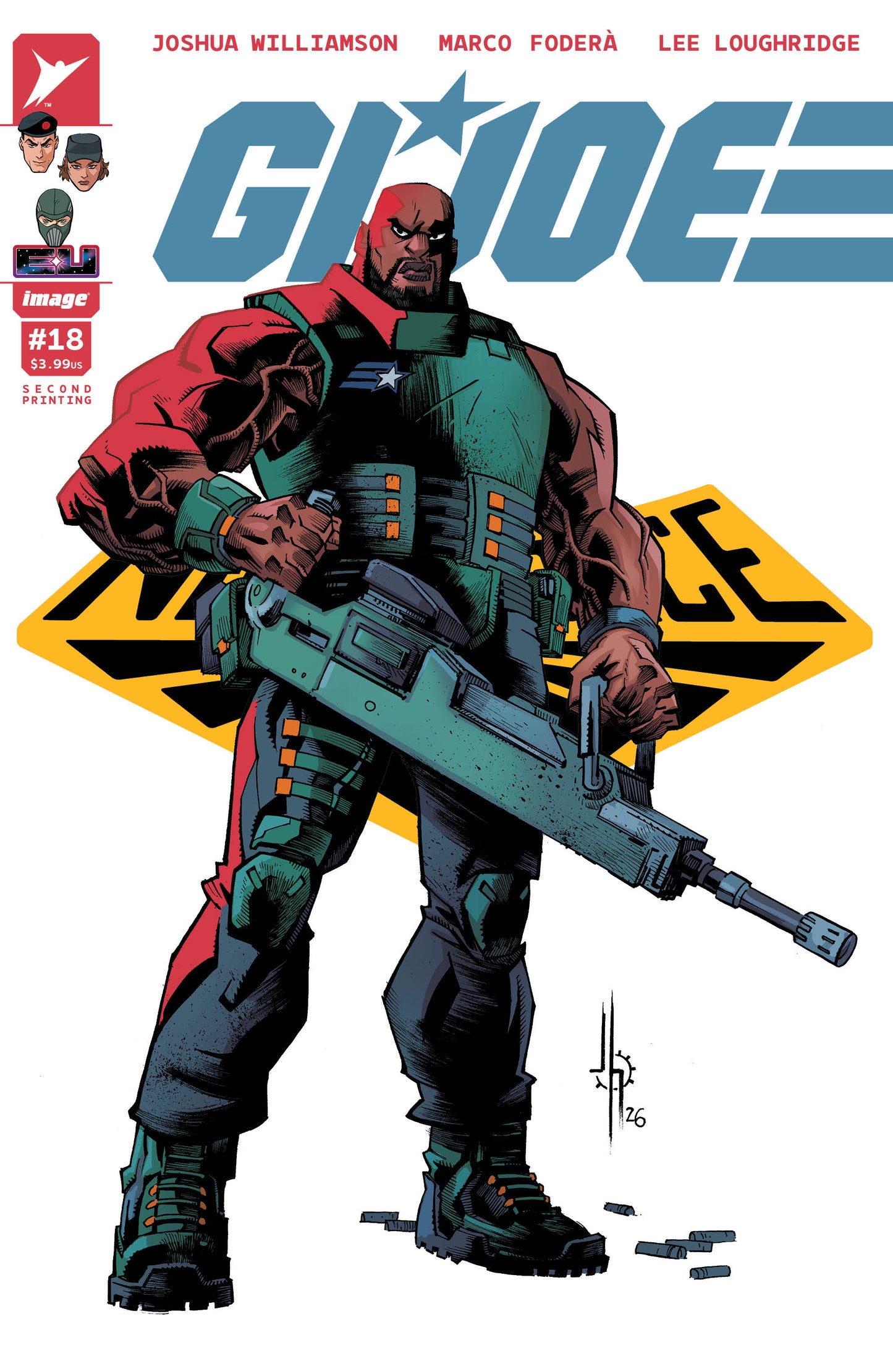 GI JOE #18 2ND PTG CVR A JASON HOWARD VAR - PREORDER (FOC 13/7/26) DUE IN STORE 5/8/26