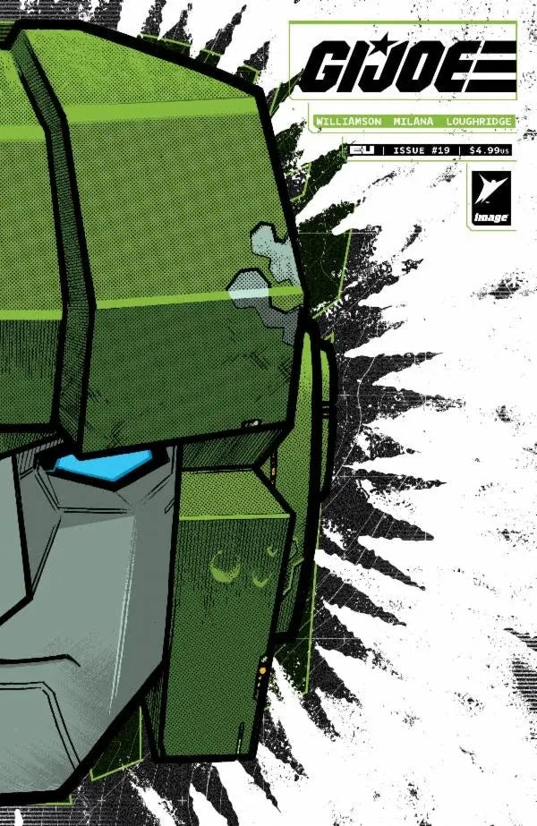 GI Joe #19 Cover G John Amor Wraparound Die-Cut Foil Variant