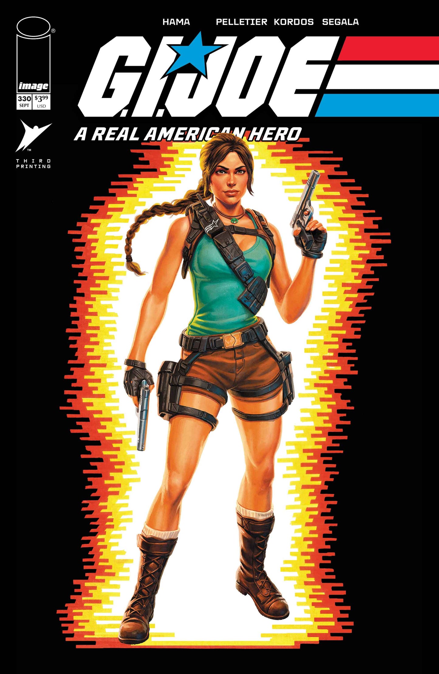 GI JOE A REAL AMERICAN HERO #330 3RD PTG CVR A CHRIS MOONEYHAM ACTION FIGURE RONIN DESIGN VAR - PREORDER (FOC 17/8/26 - DUE IN STORE 9/9/26