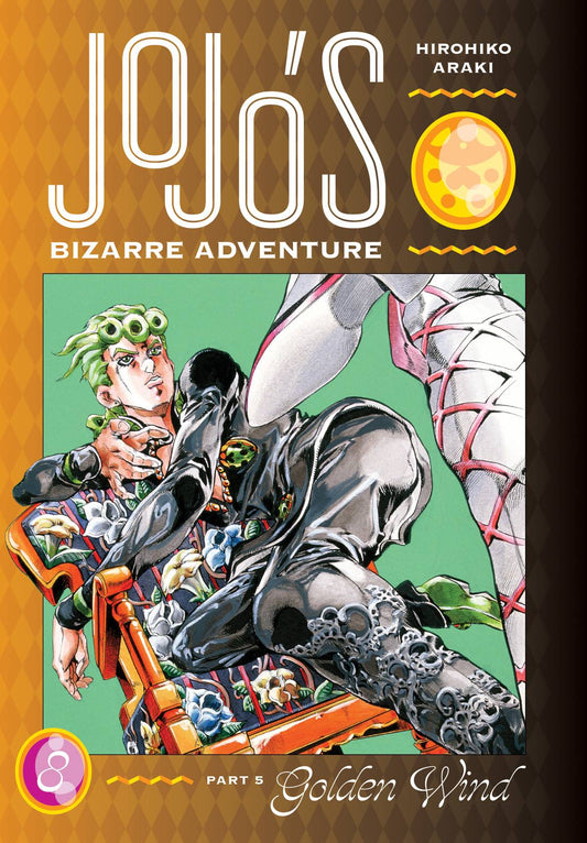 JOJOS BIZARRE ADVENTURE PART 5 GOLDEN WIND HC VOL 08