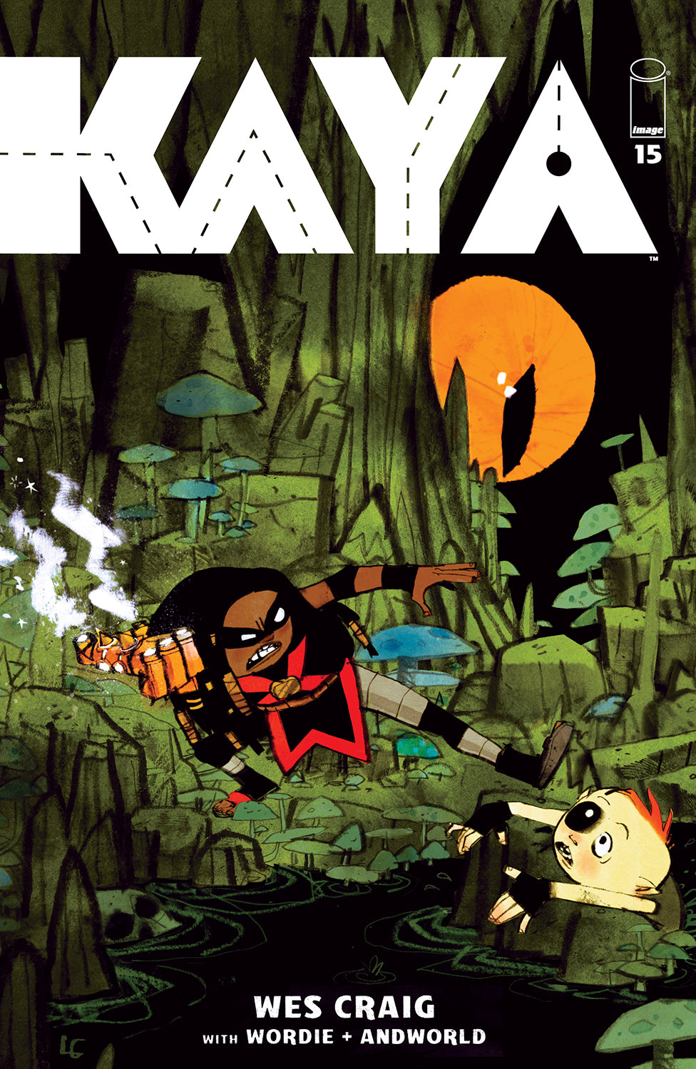 KAYA #15 CVR B LEE GATLIN VAR - PREORDER 7/2/24