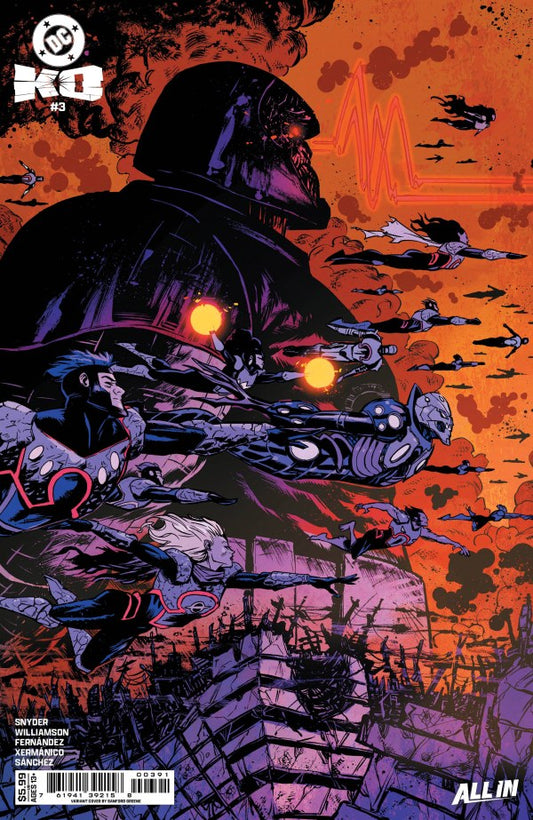 DC K.O. #3 Cover F Sanford Greene Darkseid Variant - DUE 14/1/26
