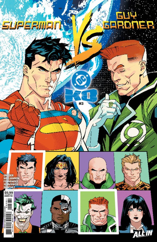 DC K.O. #3 Cover G Dan Mora Bracket Variant - DUE 14/1/26
