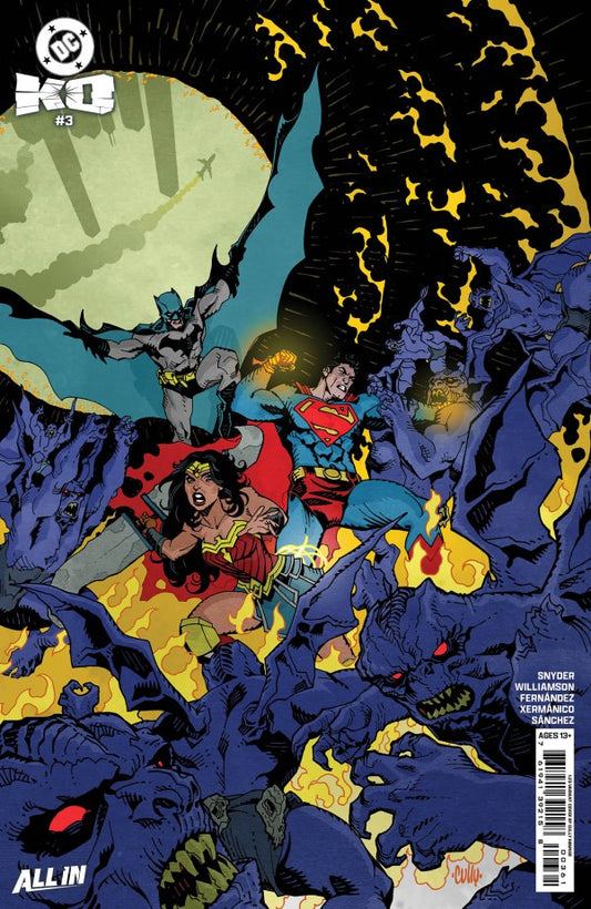 DC K.O. #3 Cover K 1:25 Cully Hamner Variant - DUE 14/1/26