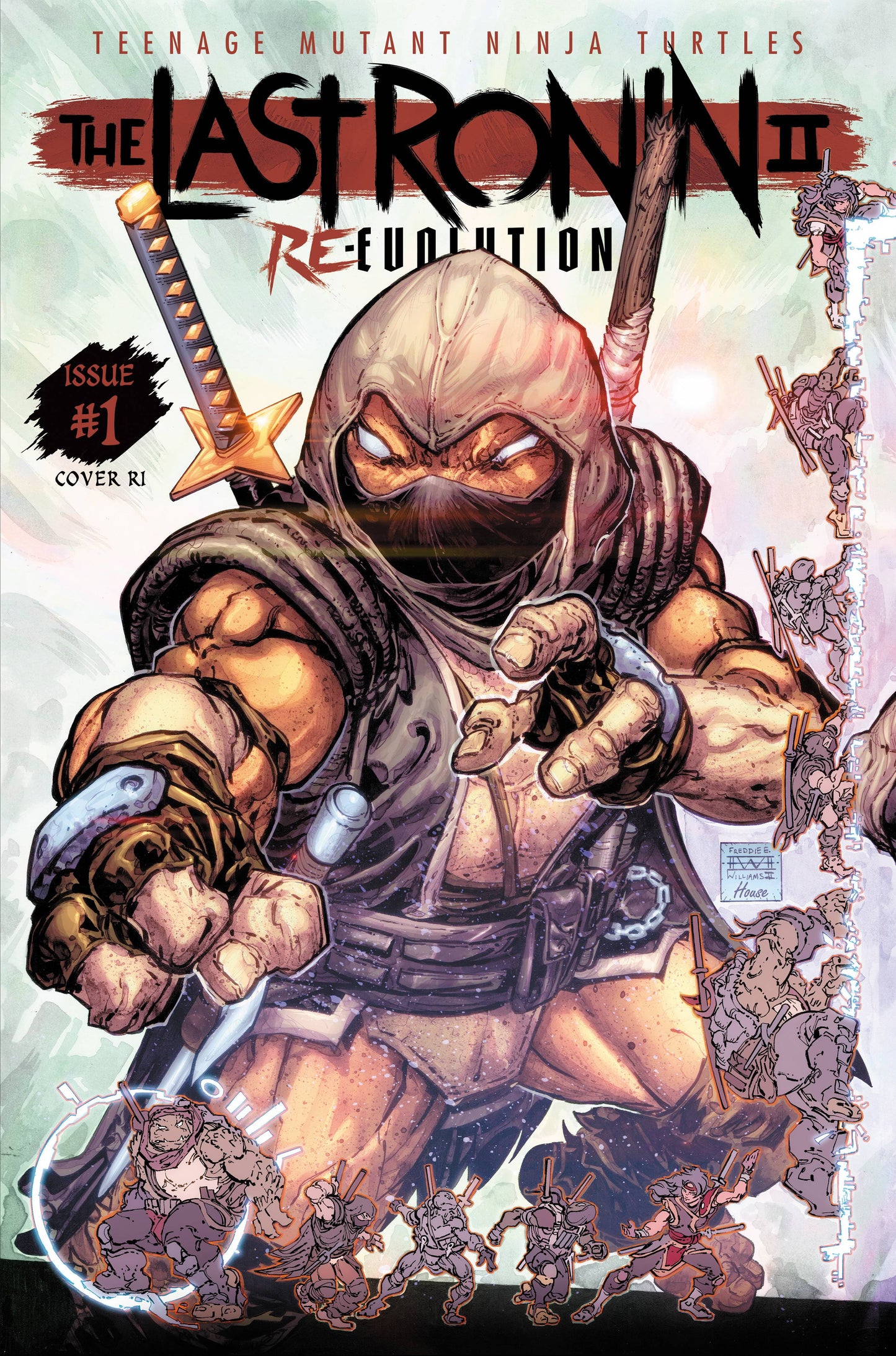 TEENAGE MUTANT NINJA TURTLES THE LAST RONIN II RE EVOLUTION #1 CVR F 25 COPY WILLIAMS