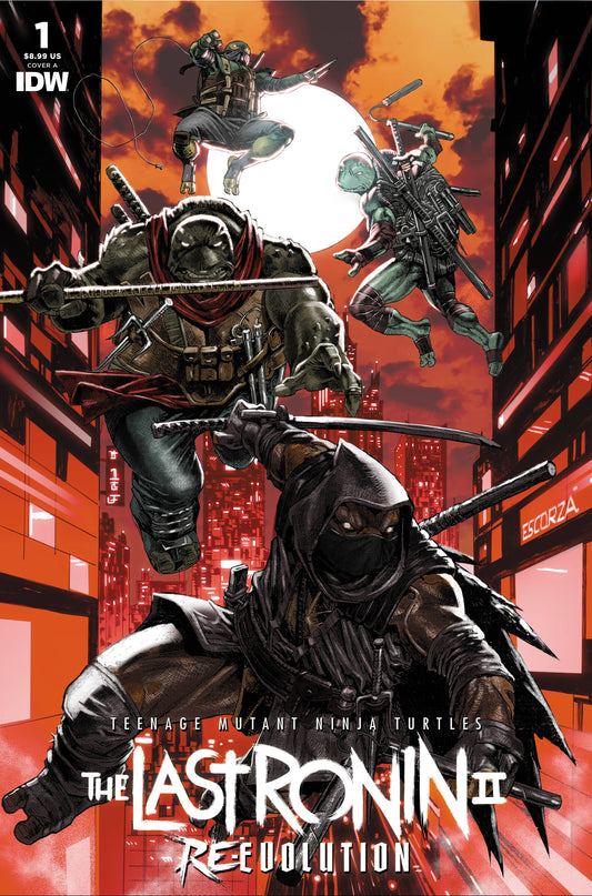 TEENAGE MUTANT NINJA TURTLES THE LAST RONIN II RE EVOLUTION #1 CVR A ESCORZAS