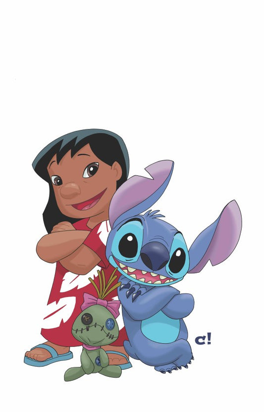 Lilo & Stitch #8 Cover E 1:7 Craig Rousseau Color Bleed Virgin Variant
